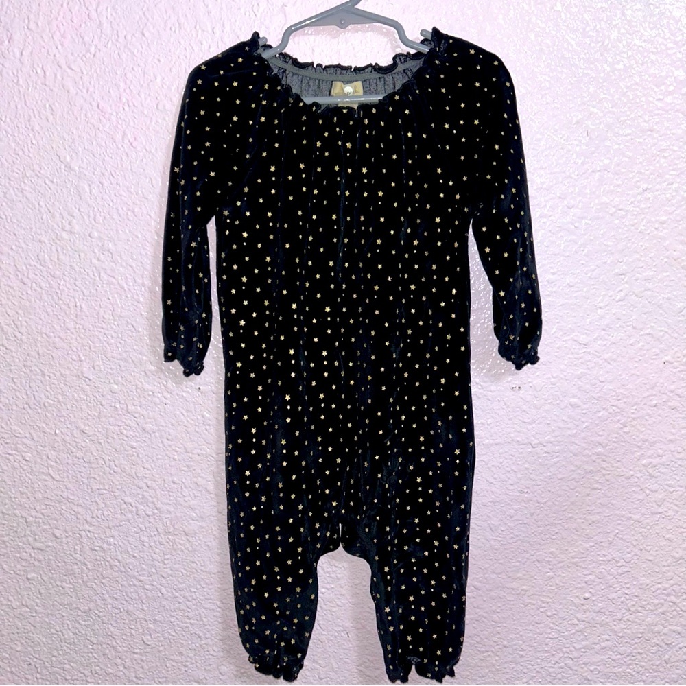 Peek 18-24 months velvety Black jumper